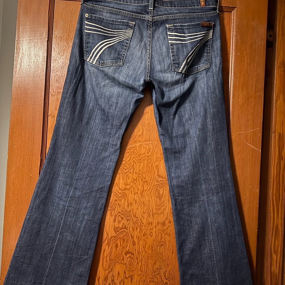 7 For All Mankind Blue Jeans